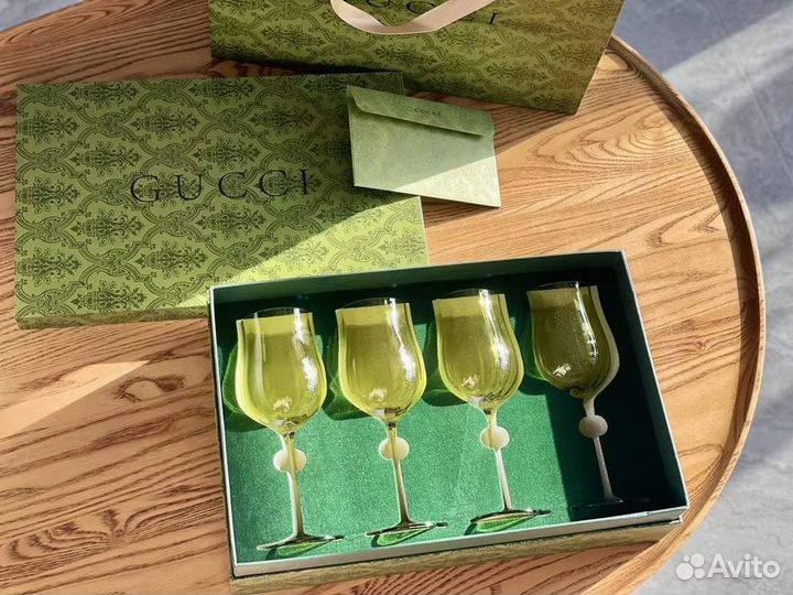 Фужеры бокалы Gucci Гуччи
