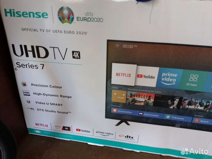 Телевизор smart TV на запчасти