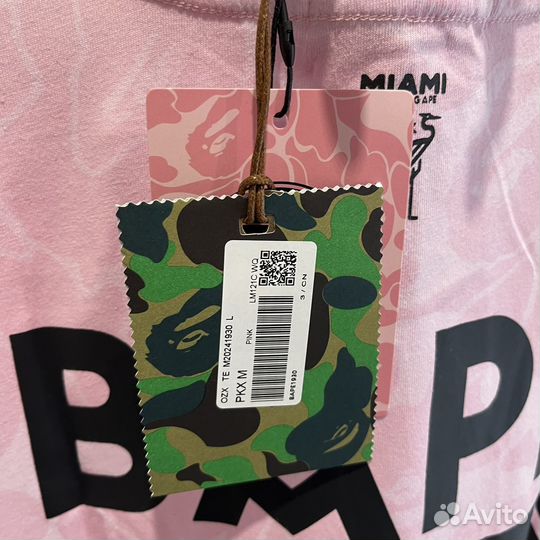 Футболка Bape x inter miami