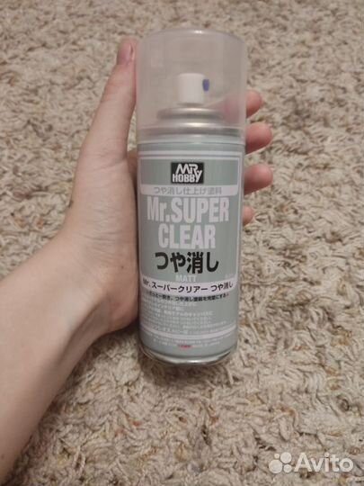 Mr super clear клир лак для лиц кукол матовый
