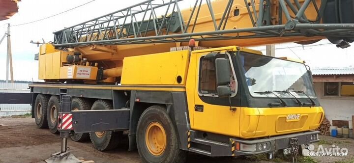Аренда и услуги автокрана, 100 т, 51 м, с гуськом 10.8 м