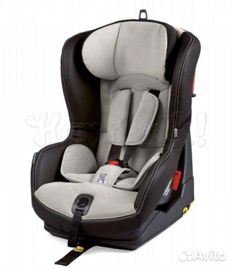 Детское автокресло peg-perego duo fix alcantara