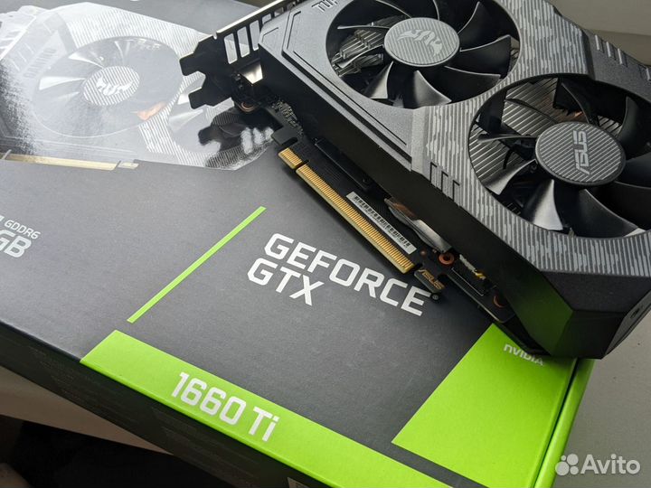 Asus TUF Gaming GeForce GTX 1660 Ti EVO OC Edition