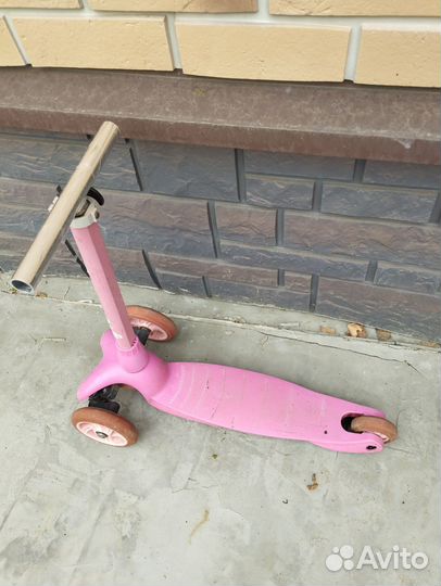 Самокат детский трехколесный бу