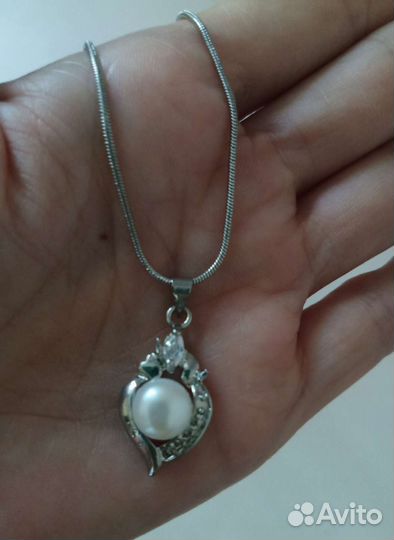 Кулон silver plated