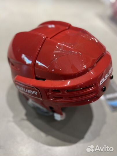 Хоккейный шлем Bauer Reakt 75 M red