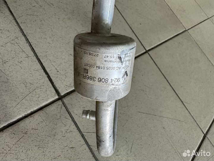 Трубка кондиционера Рено Дастер Renault Duster 201