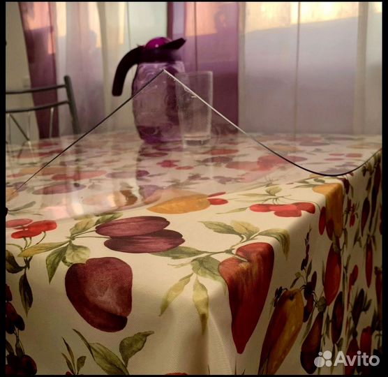 Гибкое стекло, пленка пвх на стол