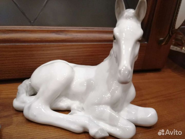 Жеребенок СССР фарфор