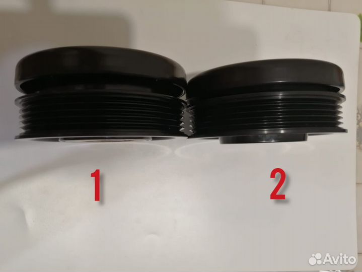 Шкив компрессора кондиционера Opel Corsa D, муфта