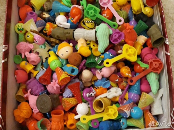 Тикеры, прилипалы, скрепыш, стирател, свистун, мяч