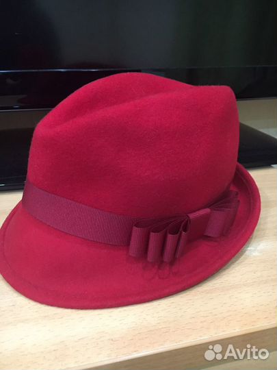 Шляпа фетровая женская