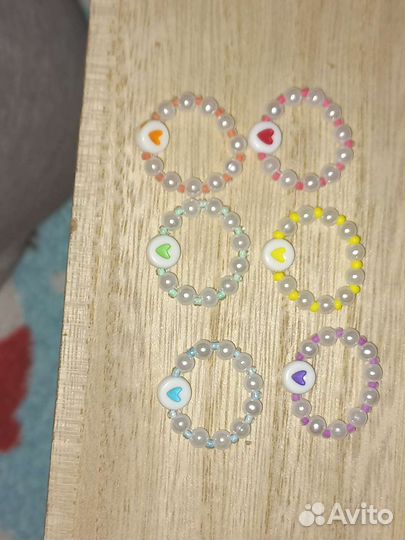 Колечки из бисера