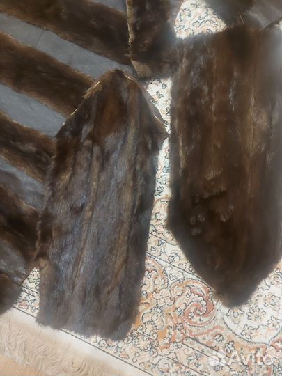 Мех норки куски