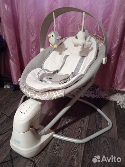 Детские электронные качели для новорожденных