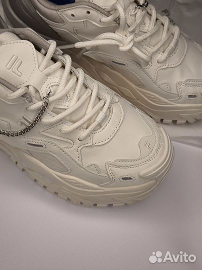 Кроссовки Fila Fusion Bianco белые Р40