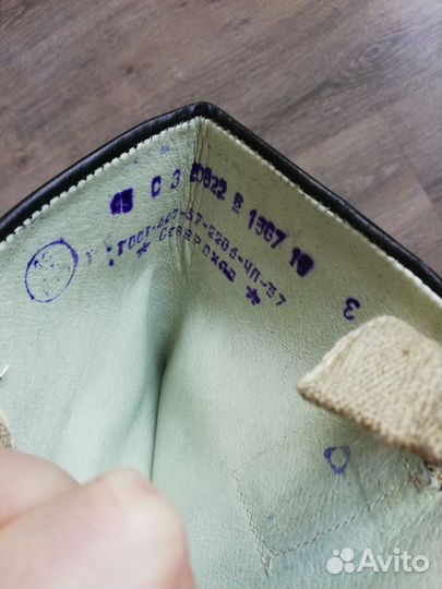 Сапоги офицерские хромовые