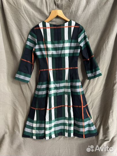 Платье клетка