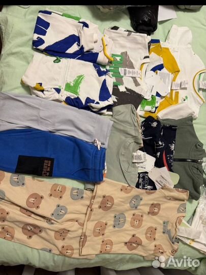 Вещи детские мешком