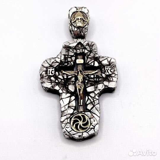 Комбинированный крест 585/925