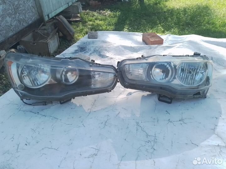 Фары на ланцер 10