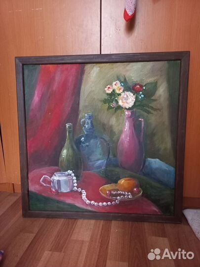 Натюрморт маслом на холсте