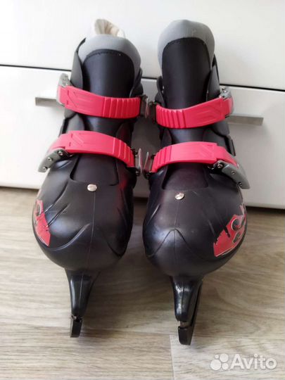 Коньки хоккейные раздвижные 37- 40 размер