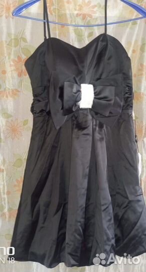 Платье, джинсы