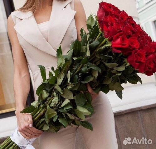 Розы, высокие розы, букет красных роз, доставка