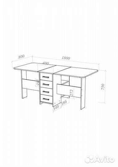 Стол-тумба ст-6