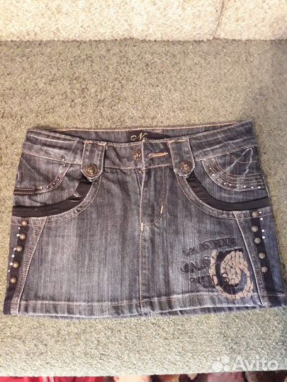 Юбка джинсовая