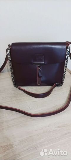 Сумка натуральная кожа 25 на 20