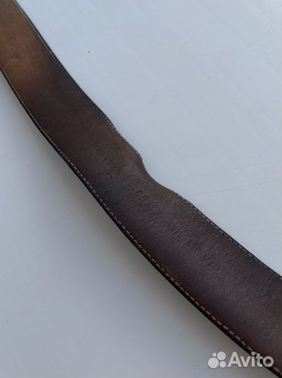 Ремень мужской натуральная кожа страуса