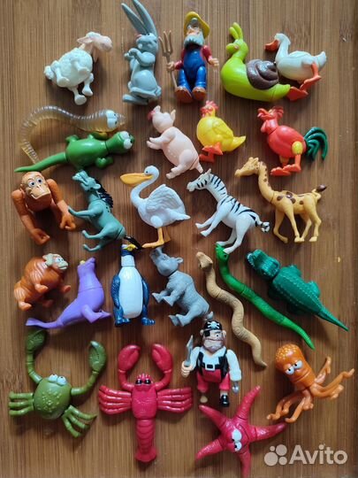 Киндеры 90-х Tombola Crazy zoo