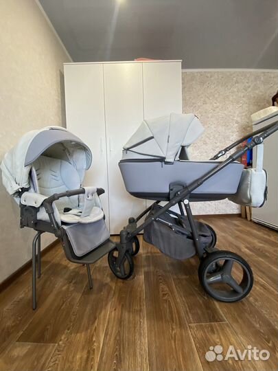 Коляска 2 в 1 adamex reggio