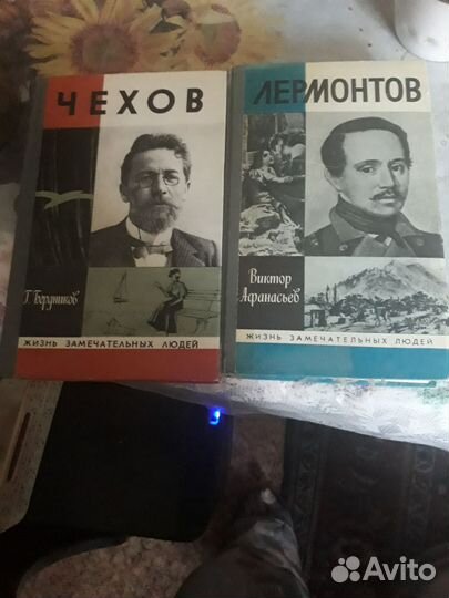 Книги серии жзл В. Афанасьев Лермонтов