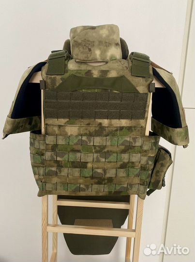 Бронежилет плитник мох комплект
