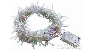 Гирлянда сг50Б5 - 50 LED, белый, 5м, 48232