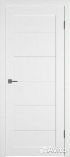 Межкомнатная дверь экошпон VFD Emalex 32, глухая