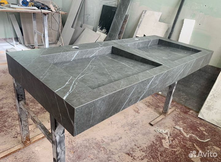 Раковина из керамогранита