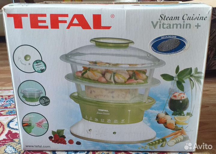 Пароварка Tefal новая