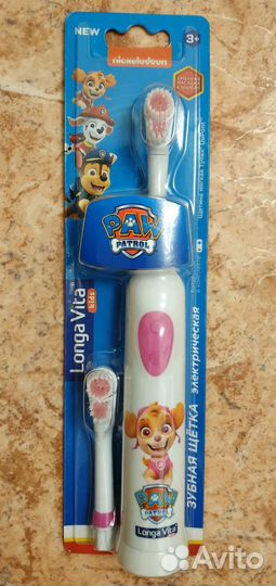 Новая зубная щетка электрическая детская