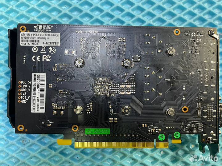 Видеокарта GTX 1630 KFA2 4Gb gddr6