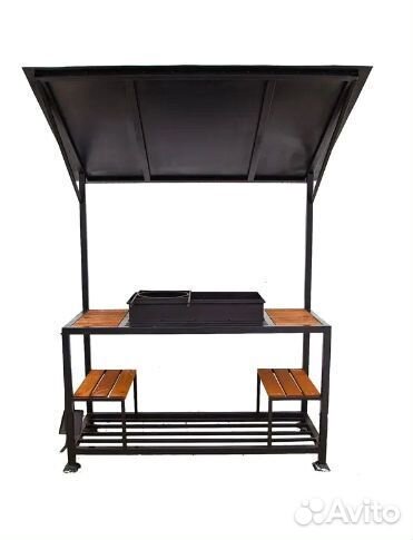 Мангал с крышей от завода производителя