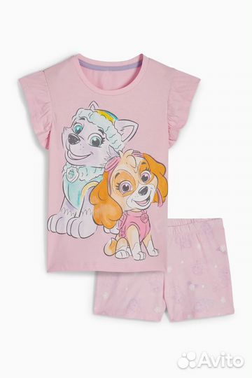 Костюм на девочку футболка и шорты 104