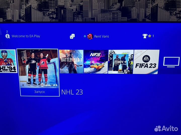 Ps4 1000gb + Подписка