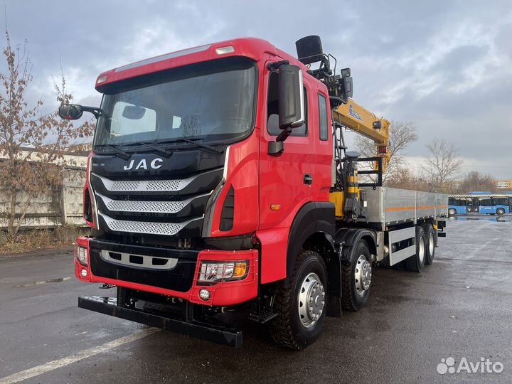 JAC N410 с КМУ, 2024