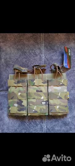 Штурмовой подсумок под 3 магазина ак и М серии
