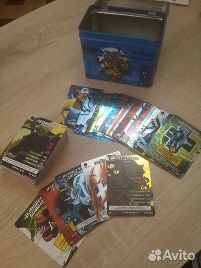 Карточки черепашки ниндзя