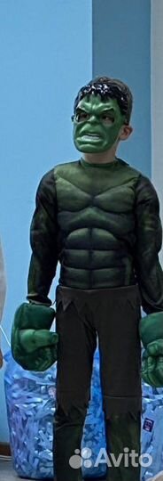 Карнавальный костюм Халк (с кулаками)